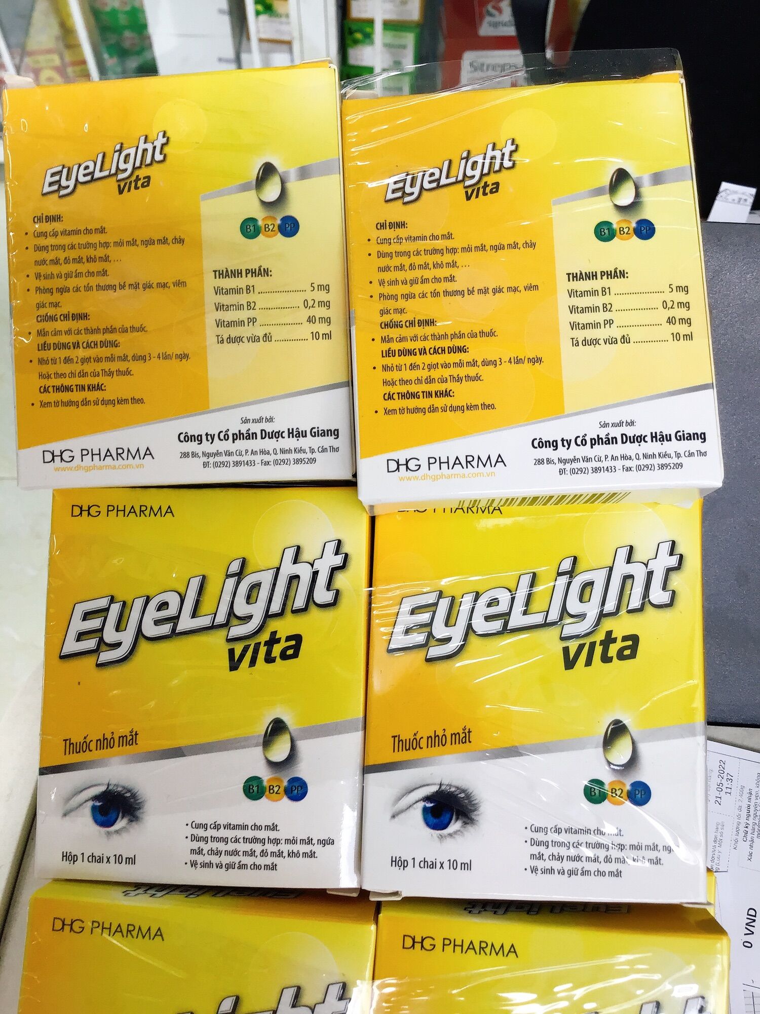 Nhỏ Mắt Eyelight Vita DHG Pharma