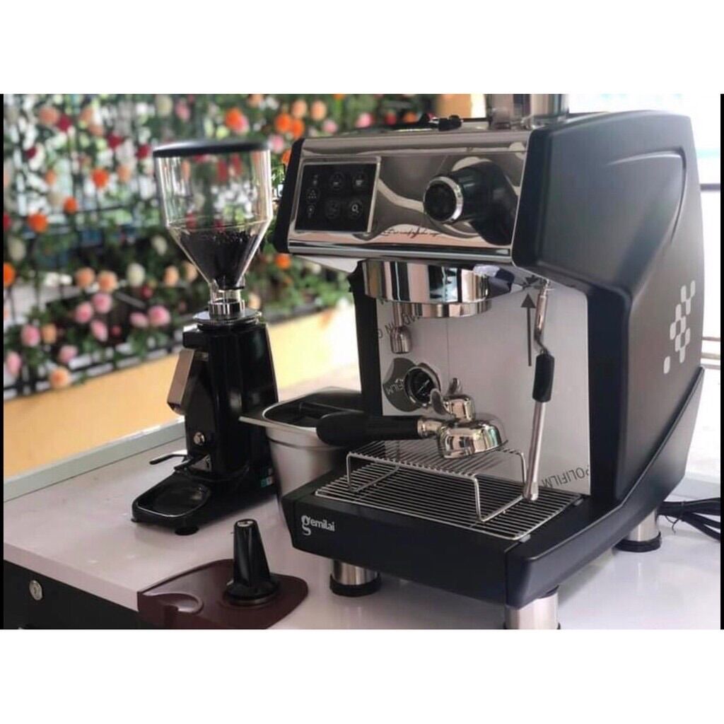 Combo máy pha cà phê Gemilai 3200