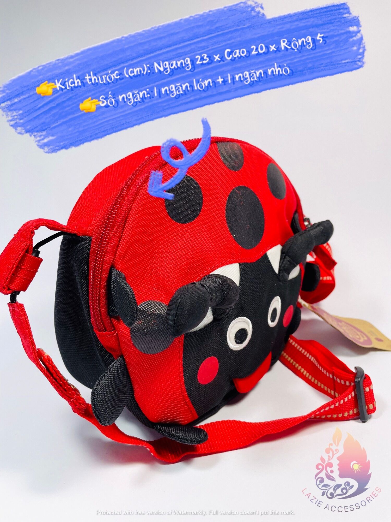 [Hình Thật] TÚI ĐEO VAI TRẺ EM SIÊU ĐÁNG YÊU _Little Ladybug