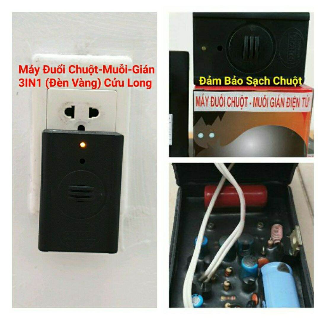 MÁY ĐUỔI CHUỘT VÀ CÔN TRÙNG CAO CẤP CỬU LONG HÀNG VIỆT NAM BẢO HÀNH ĐỔI MỚI NHANH TRONG 6 THÁNG