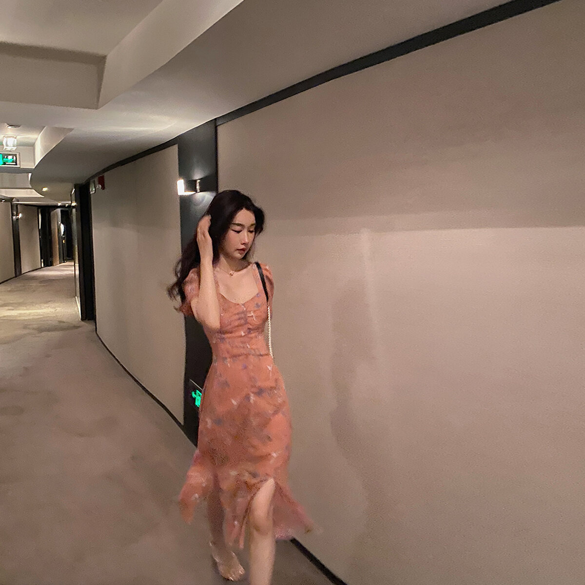 Váy Hoa Nhí Dáng Dài Cổ Vuông Tay Bồng giá rẻ Tháng 5,2024|BigGo ...