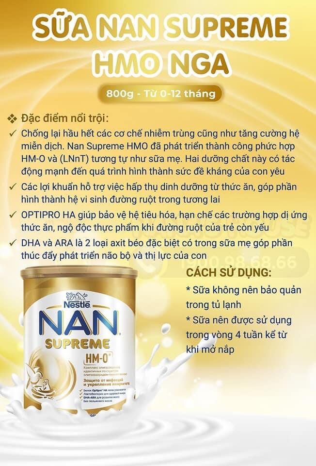 NAN SUPREME HMO - 800gr