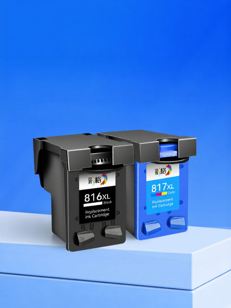 CHG Color Grid HP816/817 Ink Cartridge Compatible with HP817 D2468 2368 F2288 2188 F388 F2238 3938F378 3558 3538 3748 4308 Printers Giá 356,000 Đồng*Miễn phí vận chuyển