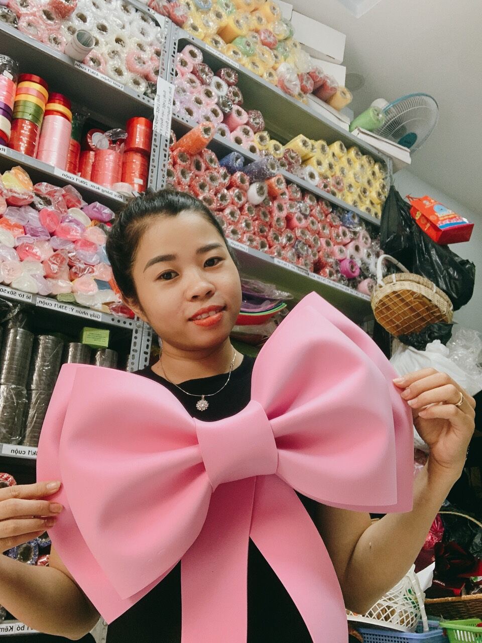 Nơ Xốp Trang Trí Size 10cm-60cm