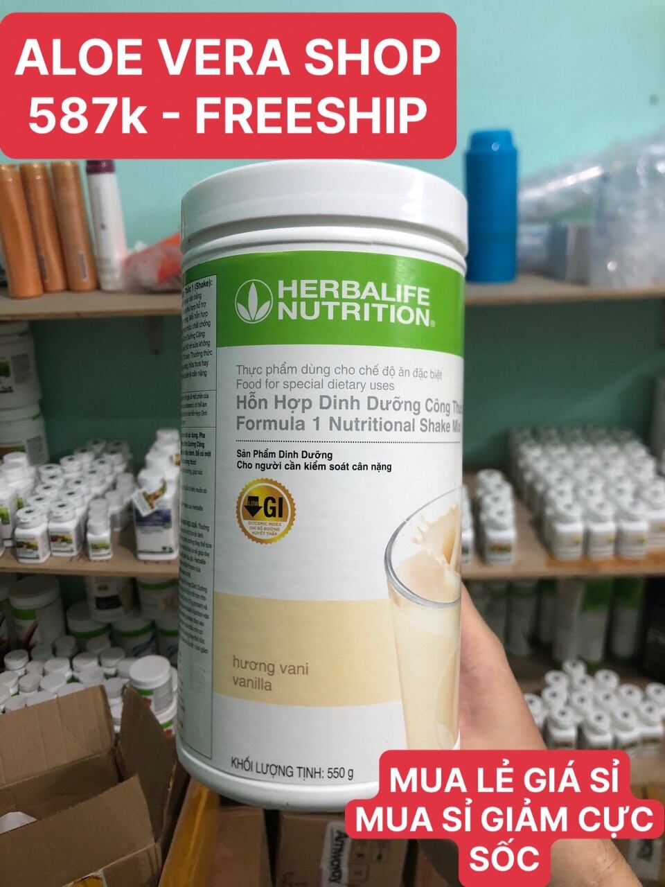 Vanilla Flavor Healthy Meal Powder Nutrition Mix Formula 1