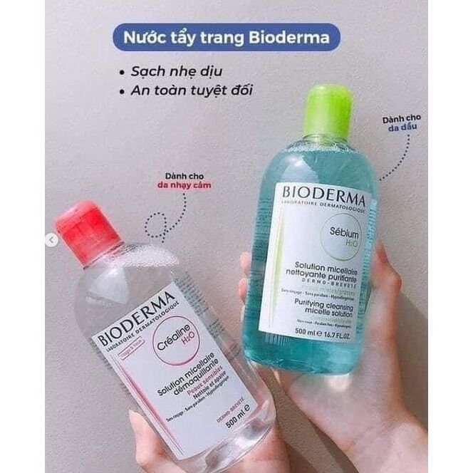 Nước tẩy trang Bioderma