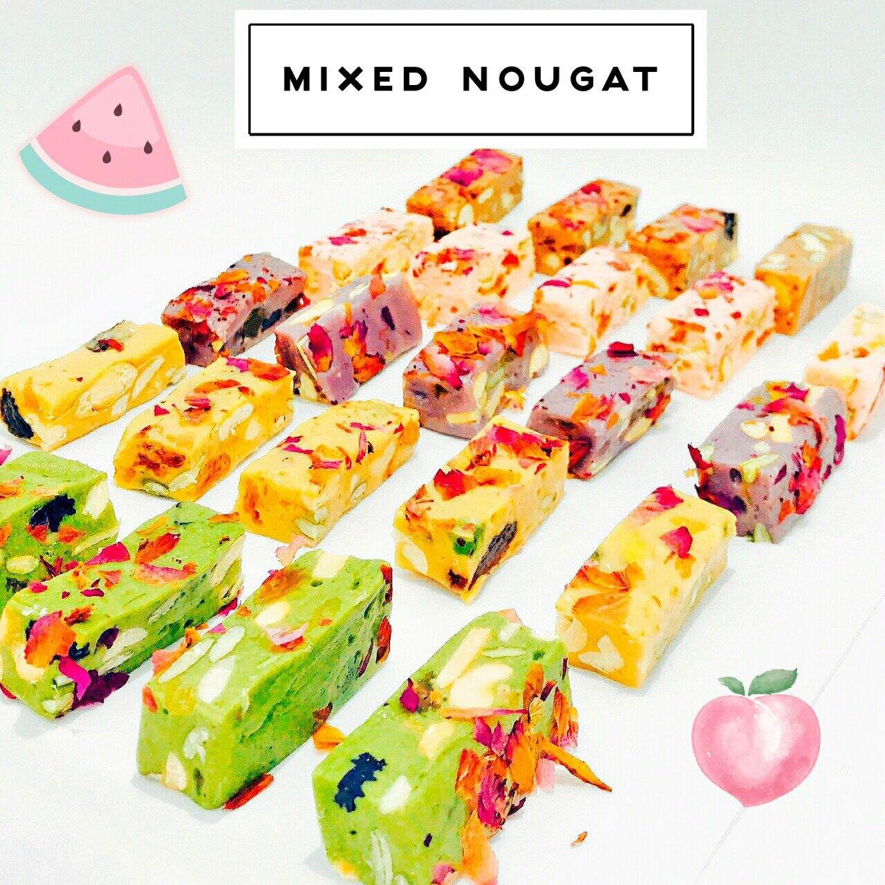 Bột dâu tây, việt quất, xoài, trà xanh làm bánh, kẹo nougat