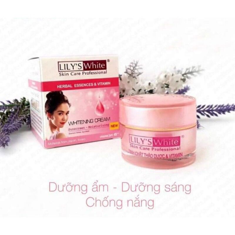 Kem dưỡng trắng - chống nắng - bảo vệ da Lilys White