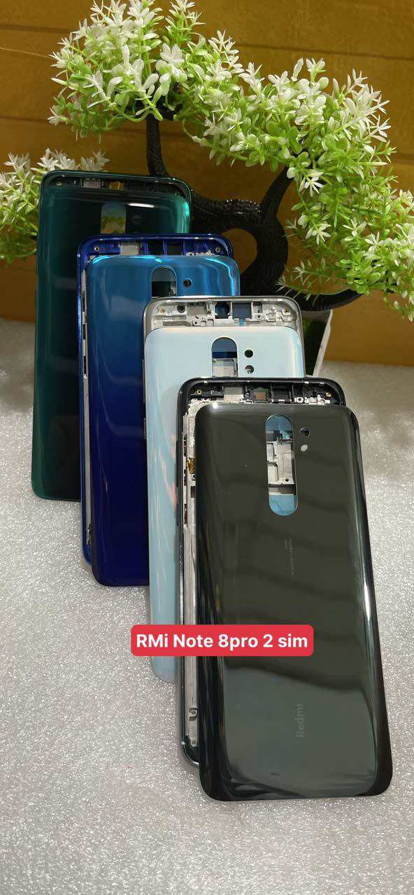 Vỏ điện thoại xiaomi redmi note 8 pro 2 sim hàng xách tay,full kính camera sau với khay sim hàng chuẩn giá tốt