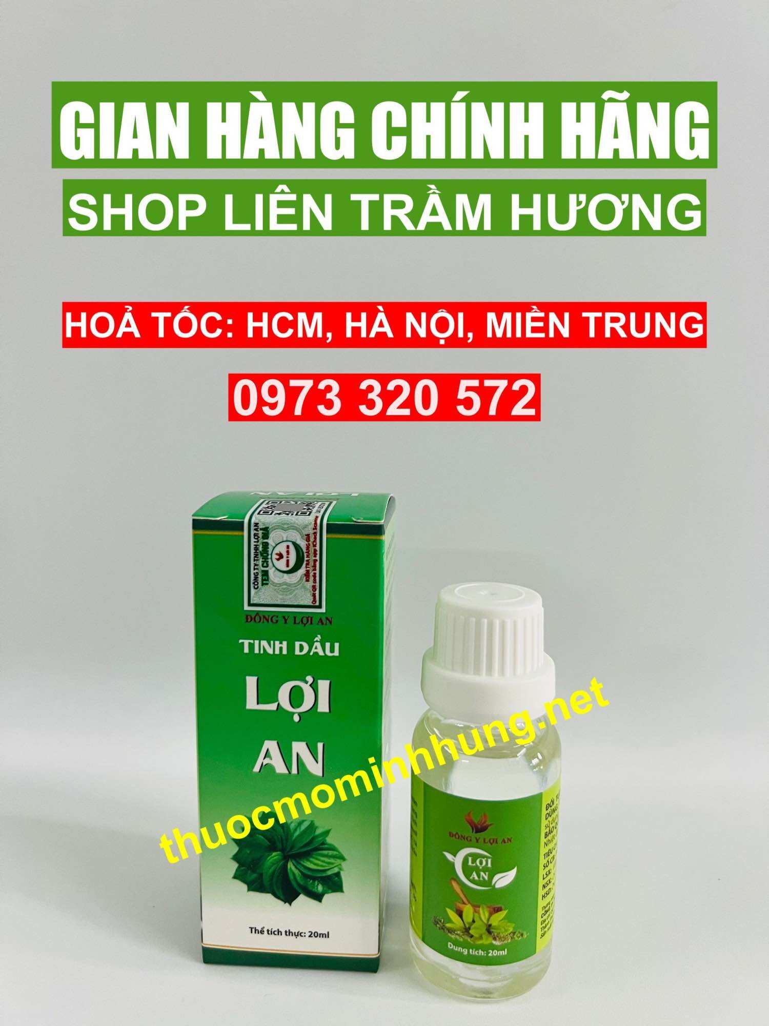Tinh dầu Lợi An hàng công ty chính hãng + kèm quà tặng