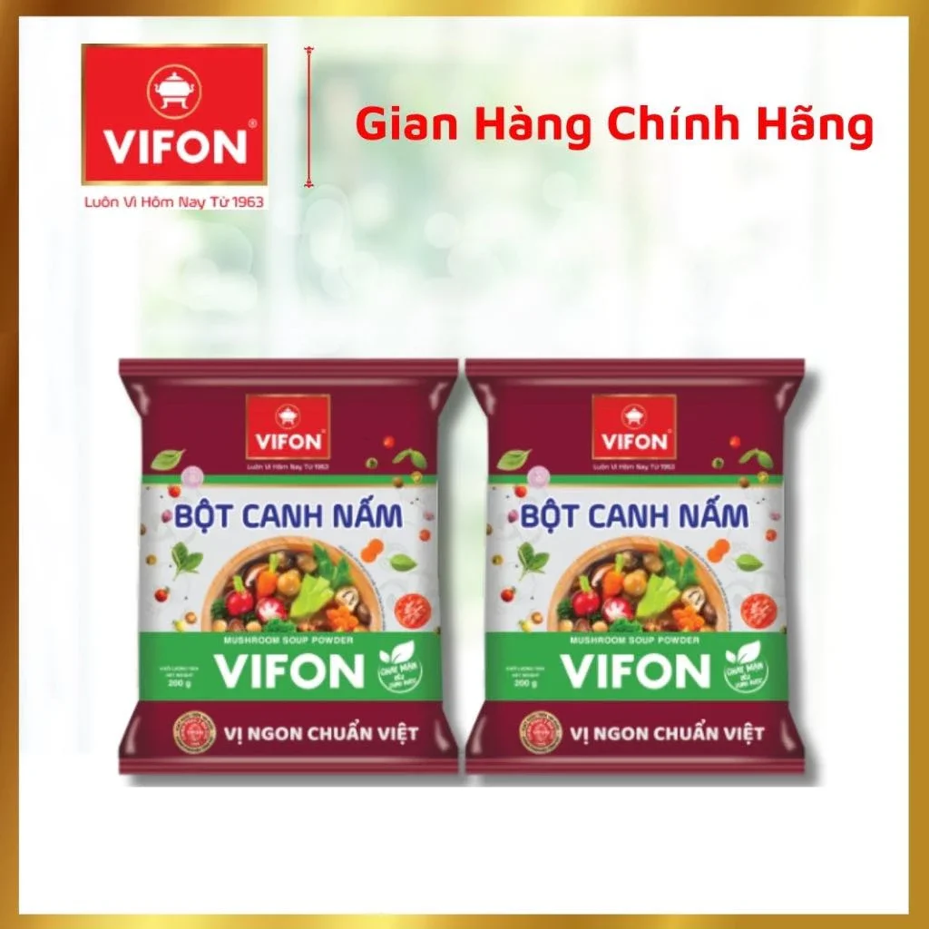 BỘT CANH NẤM VIFON GÓI 200G