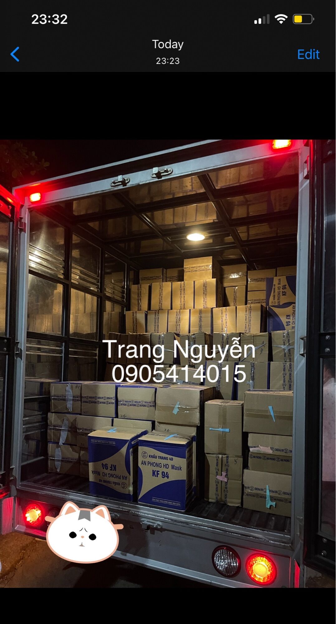KHẨU TRANG KF94 EM BÉ AN PHONG (50 cái)