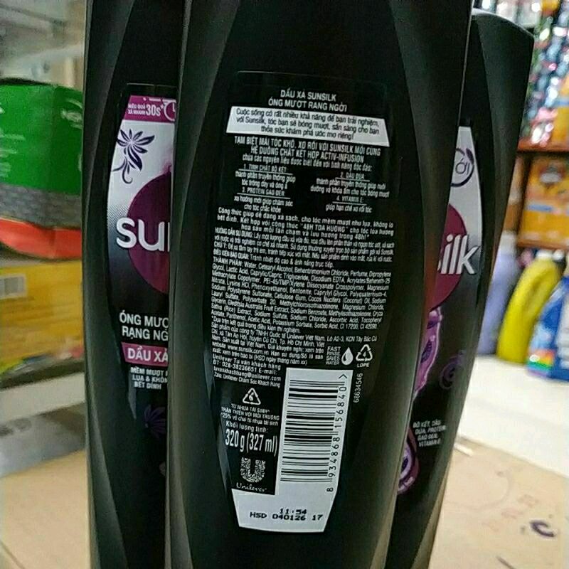 [HCM]Dầu Xả Sunsilk Óng Mượt Rạng Ngời 320gr