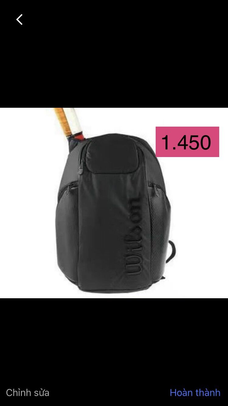 Balo tennis wil super tour black/2022