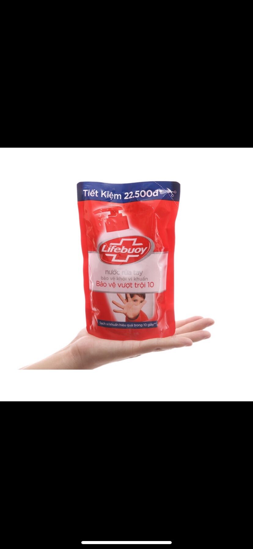 [Hcm]Nước Rửa Tay Lifebuoy Bảo Vệ Vượt Trội Túi (450G)