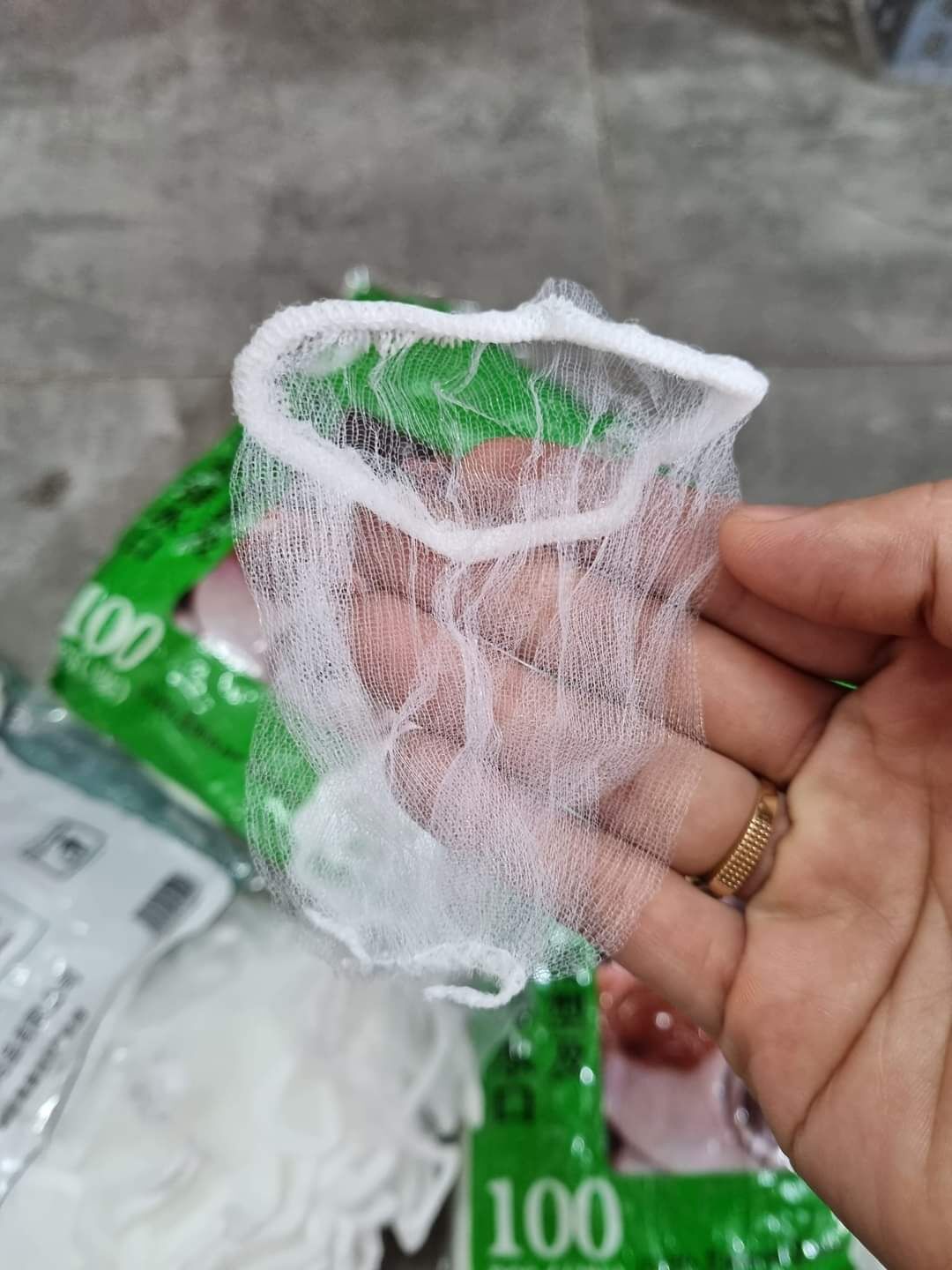Túi lọc rác bồn rữa chén ( 100c)