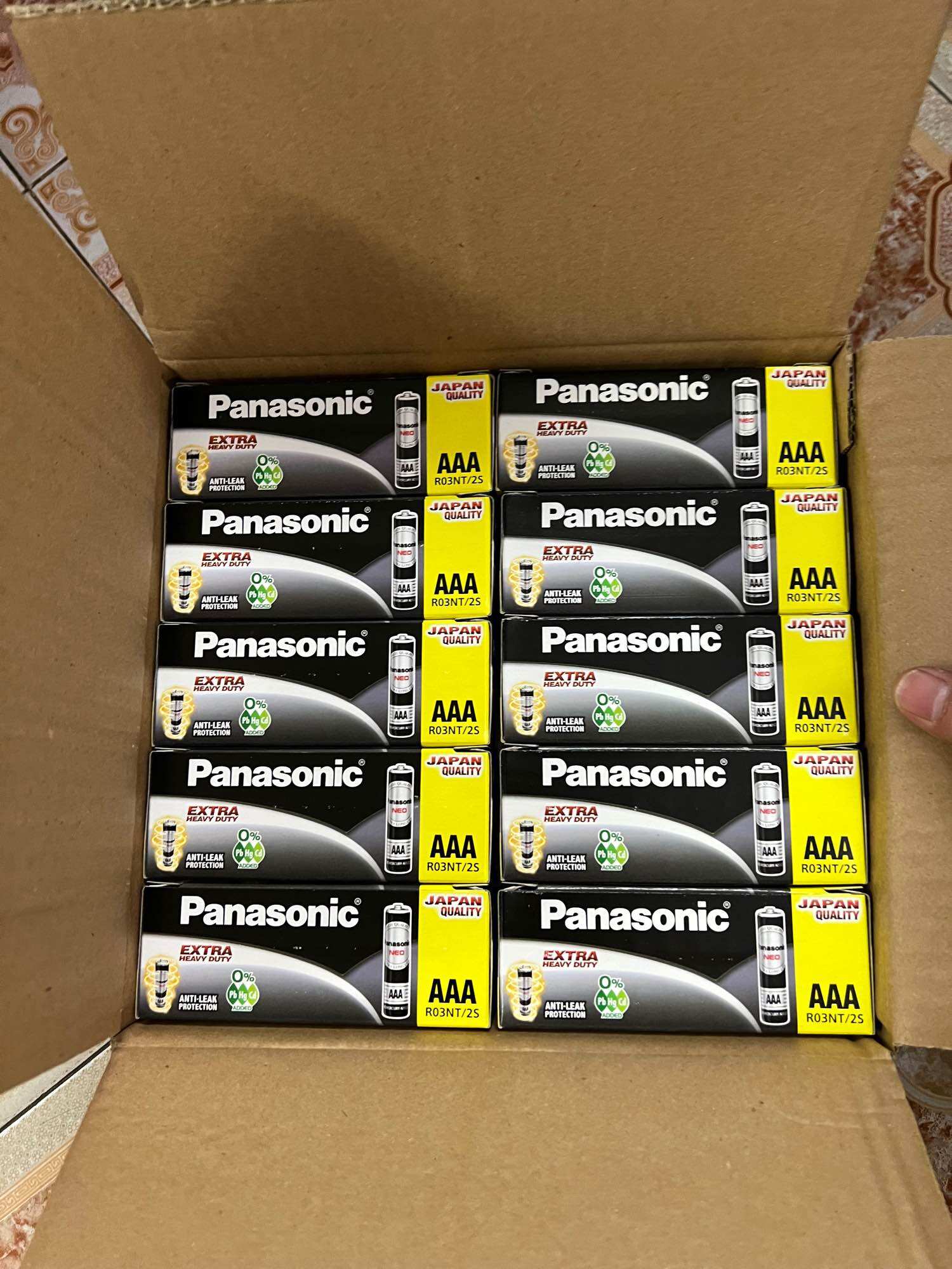 Pin AAA Panasonic [ Hộp 60 viên ] Hàng Chính hãng