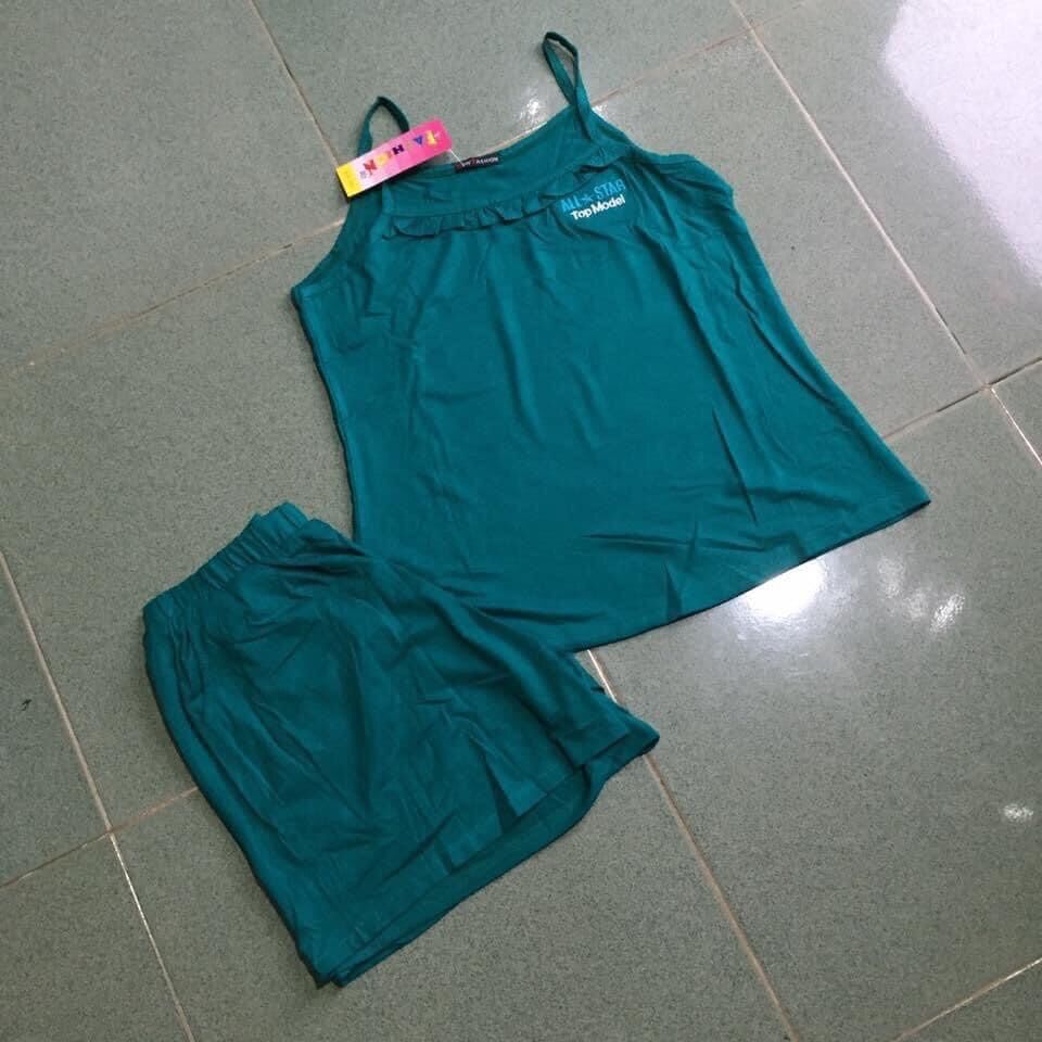 Bộ đùi áo 2 dây chất thun lạnh mềm, mát