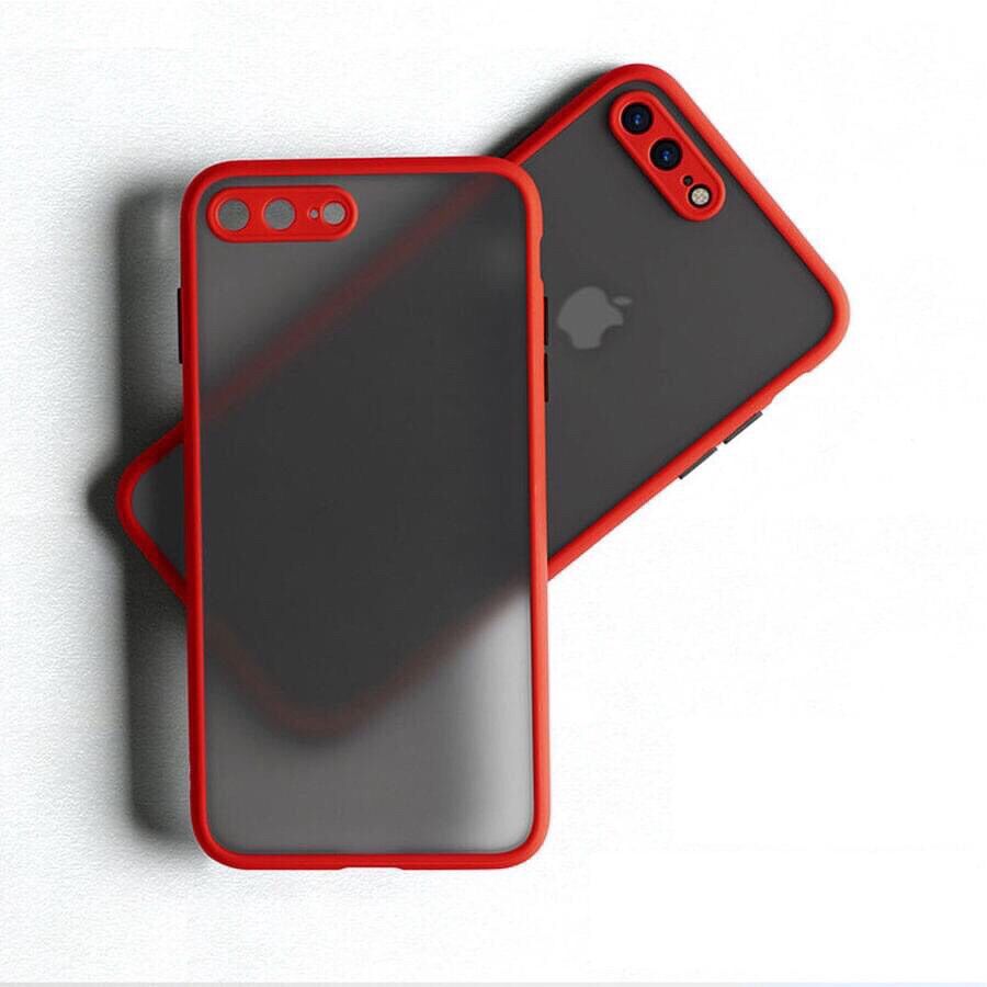 Ốp Iphone Lưng Nhám Nhiều Màu Bảo Vệ Camera (Basic Cam)