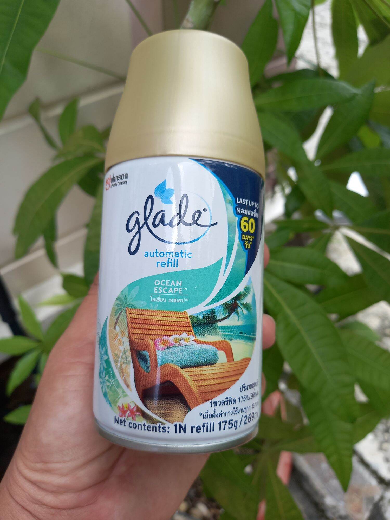 Bình xịt phòng tự động glade hương biển phiêu bồng