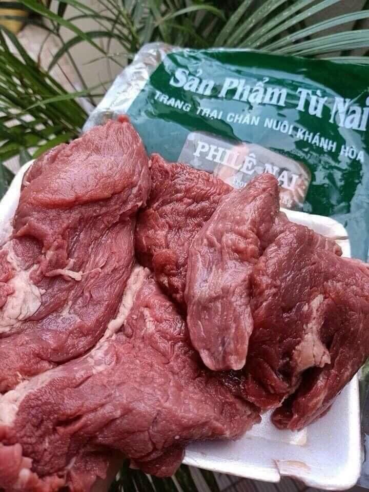 1kg Thịt file Nai (loại 1, hỏa tốc 2h tphcm)
