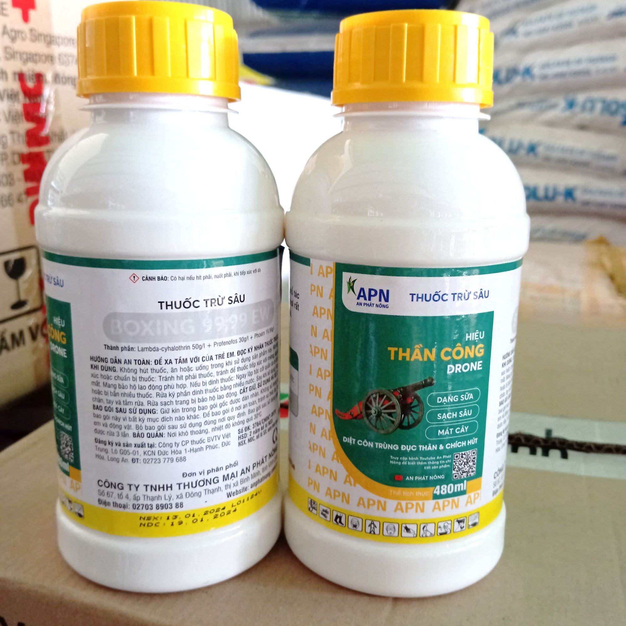 Thuốc trừ sâu BOXING 99.99EW (THẦN CÔNG) Chai 480ml (an phát nông)