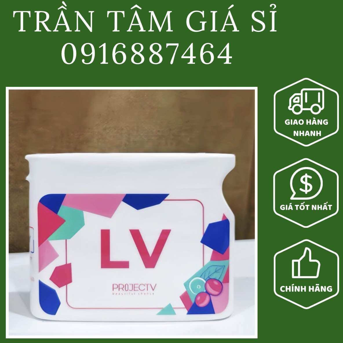 LV PROJECTV (Livelon Vision) – Hỗ Trợ Chống Lão Hóa, Duy Trì Vẻ Đẹp & Thanh Xuân