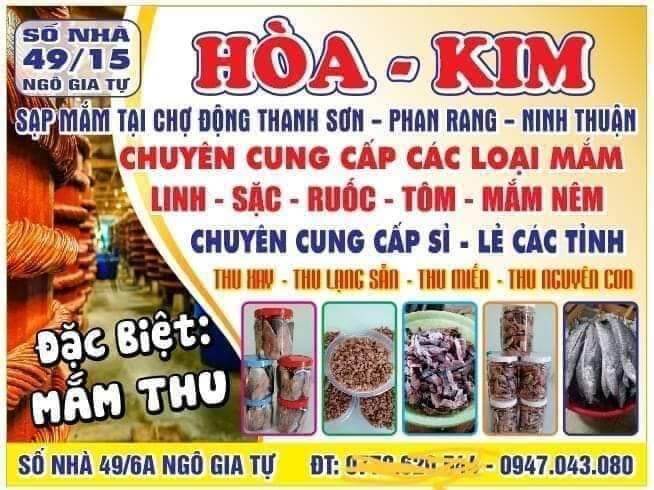 1kg mắm thu cắt nhỏ -Hoà Kim Phan Rang