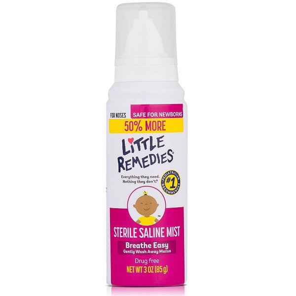 (U.S.A)Xịt Mũi Kháng Khuẩn Tiêu Đờm Cho Bé Little Remedies 85g