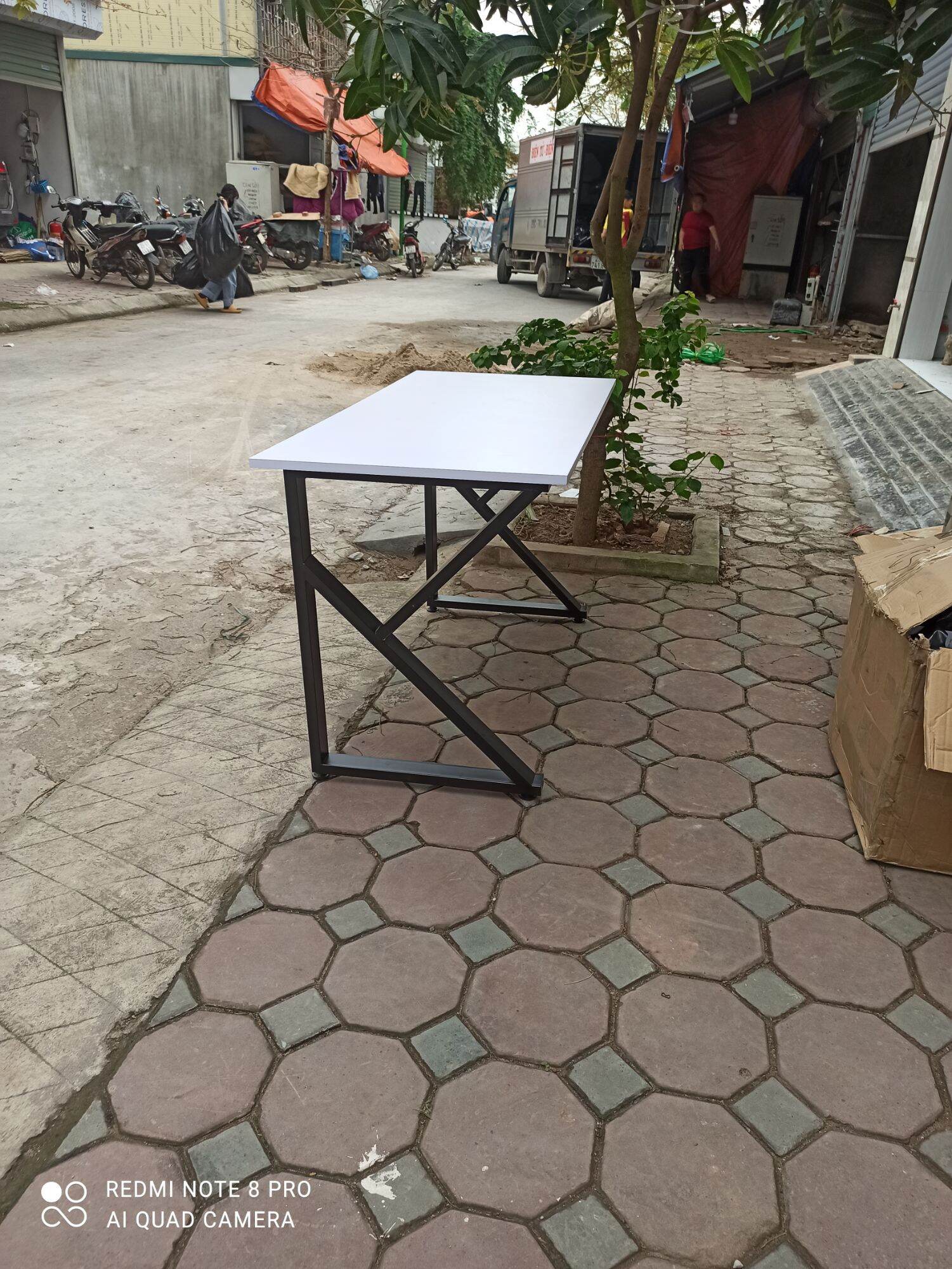 Bàn làm việc chân U kt 60×120×75
