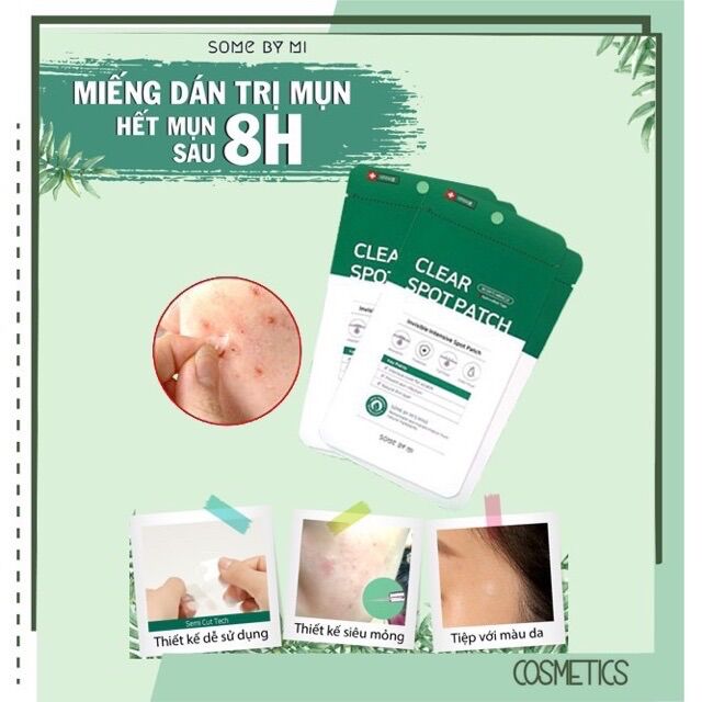 Miếng dán mụn Some By Mi 30 Days Miracle Clear Spot Patch | Vinie.minisize