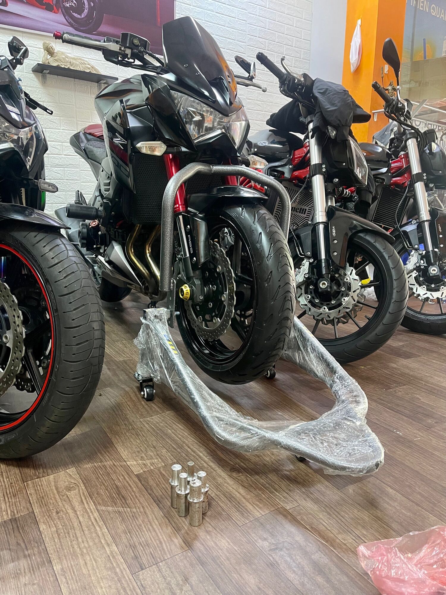 Kit nâng chảng 3 bánh trươc