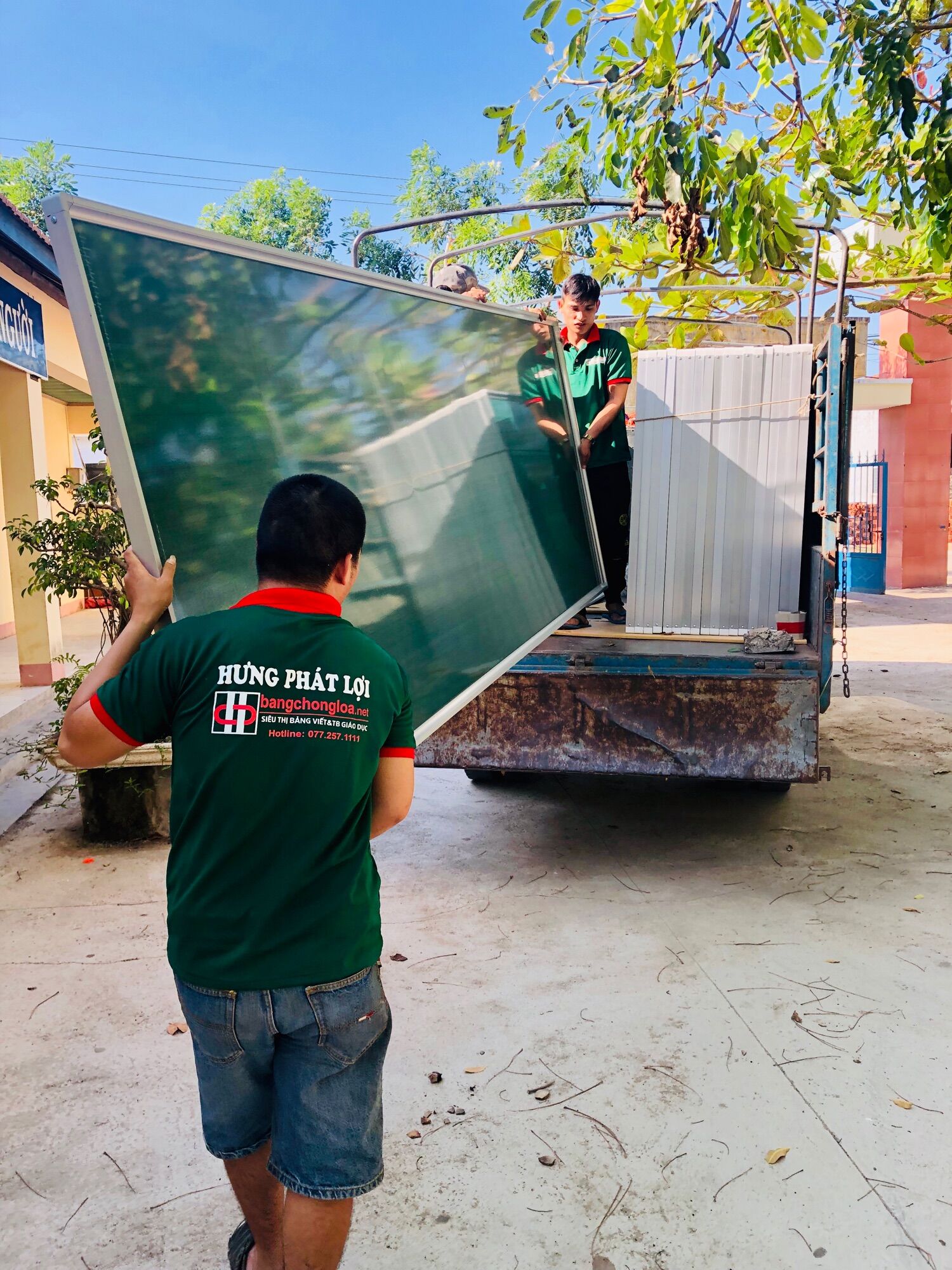 [BID] Bảng xanh viết phấn (trắng viết bút lông) Hàn Quốc.