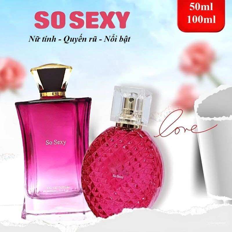 (100ML) Nước hoa nữ SO SEXY [CAM KẾT CHÍNH HÃNG]