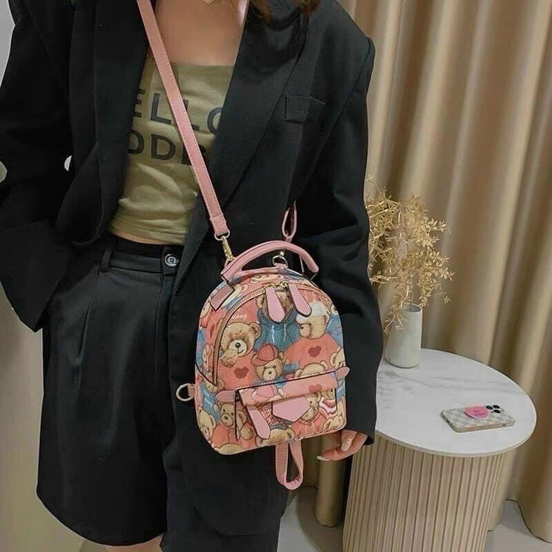 Super Cute Pink Bear Backpack
