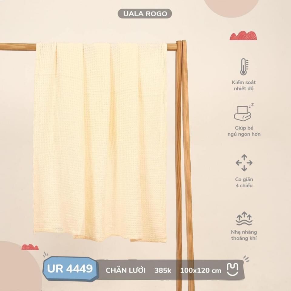 Chăn lưới bambo ualarogo mẫu mới