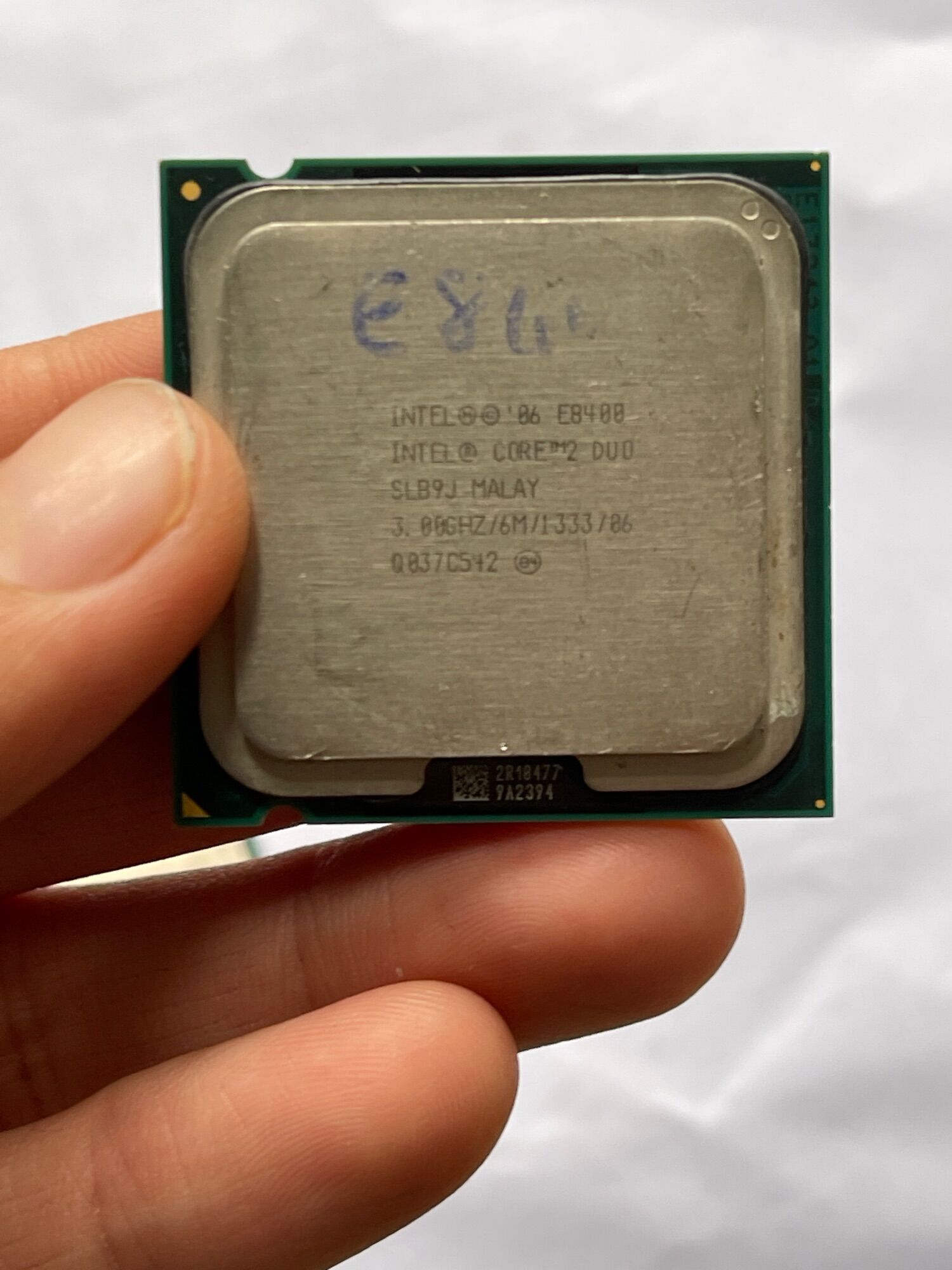 CPU PC E8400Core 2 dual E8400