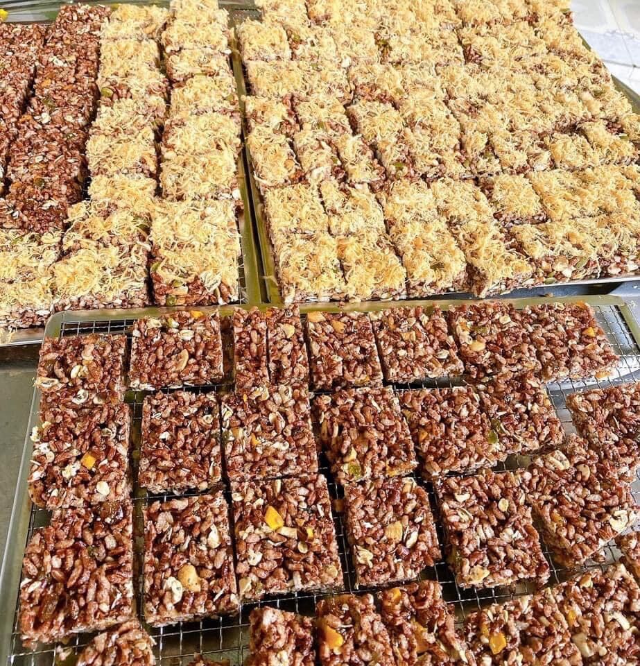 Thanh gạo lứt chà bông túi 500gr