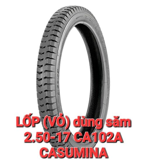 Lốp dùng săm 2.50-17 ca102a casumina