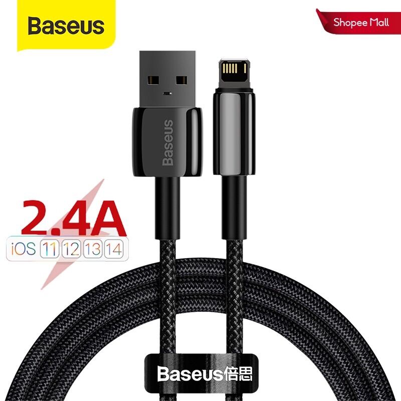Cáp sạc nhanh baseus đầu usb c sang lighting 20w dành cho iphone 12
