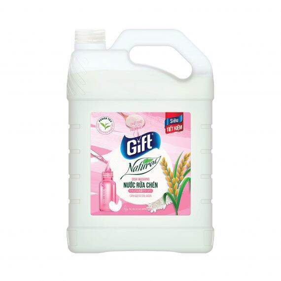 Nước rửa chén hương cám gạo Gift
Natural 