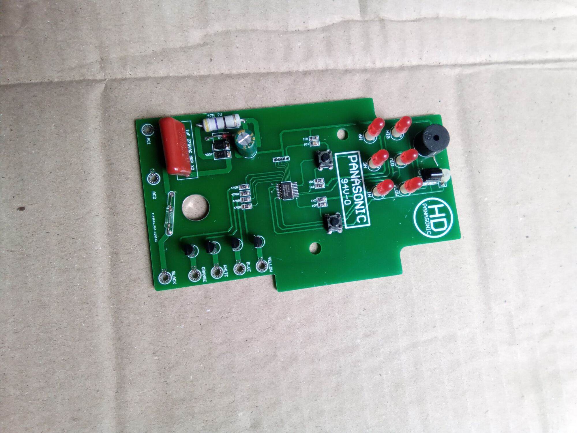 Panasonic Wall-Mounted Fan Board.