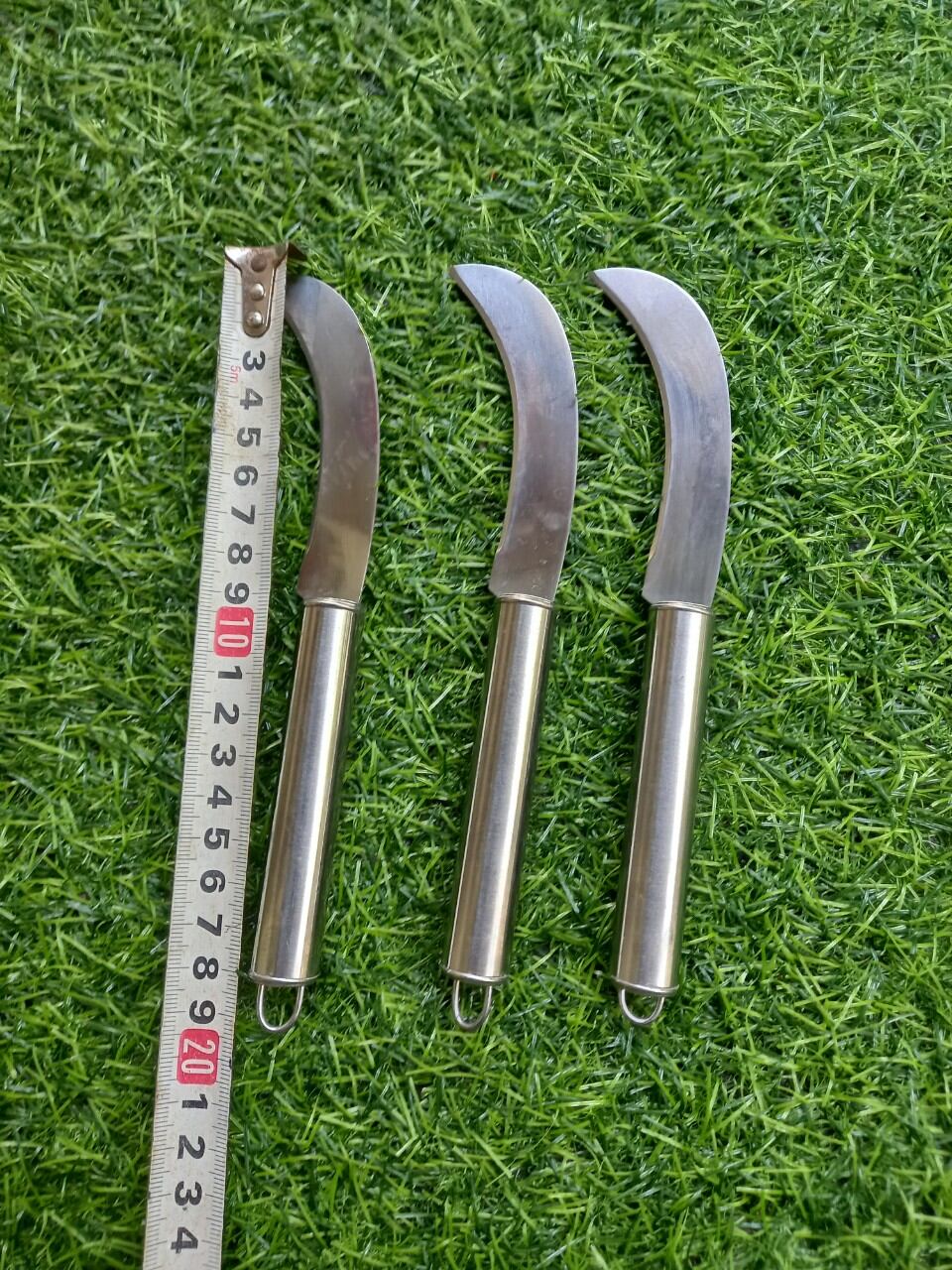 dao cắt chuối cán inox dụng cụ làm vườn
