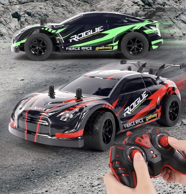 Xe Drift tốc độ có đèn led body và chế độ phun khói