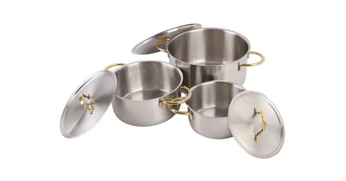 Bộ nồi inox kangaroo kg183