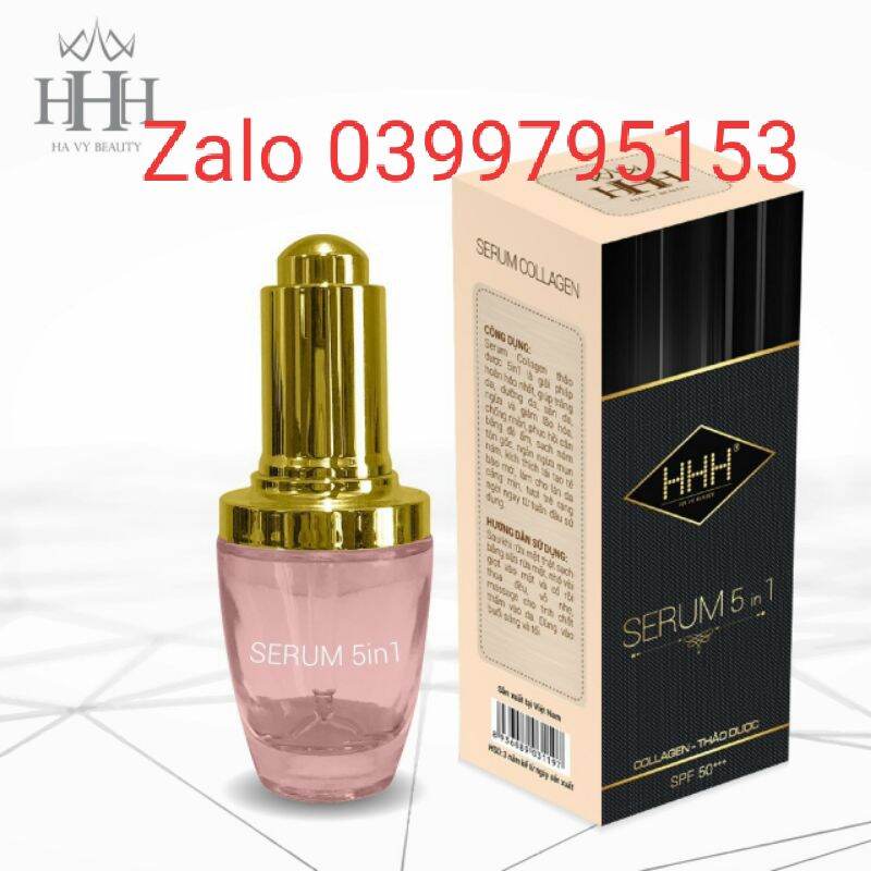 [HCM]Serum Dưỡng Da HHH 5 in 1 Collagen