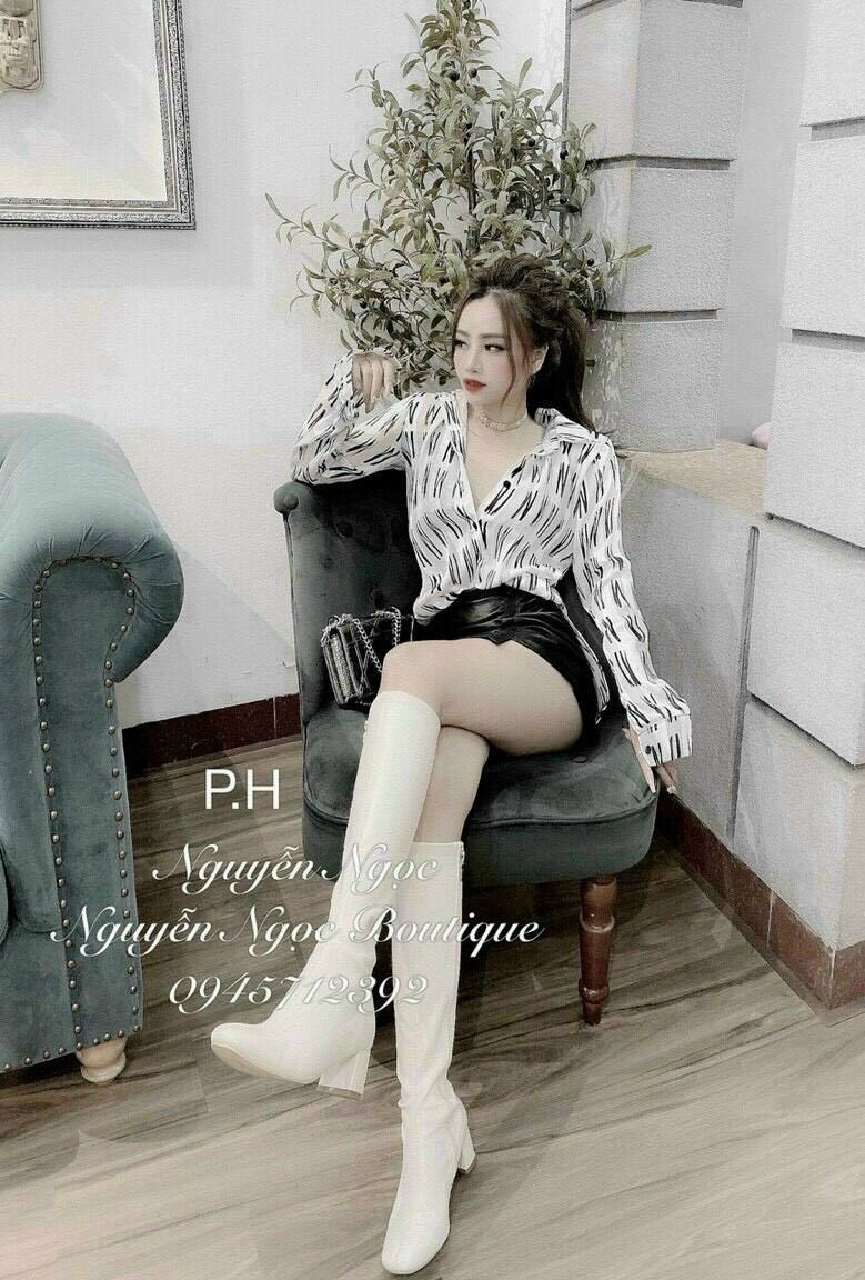 Áo Sơ Mi Nữ Nhiều màu chất vải lụa đẹp co giãn nhẹ
