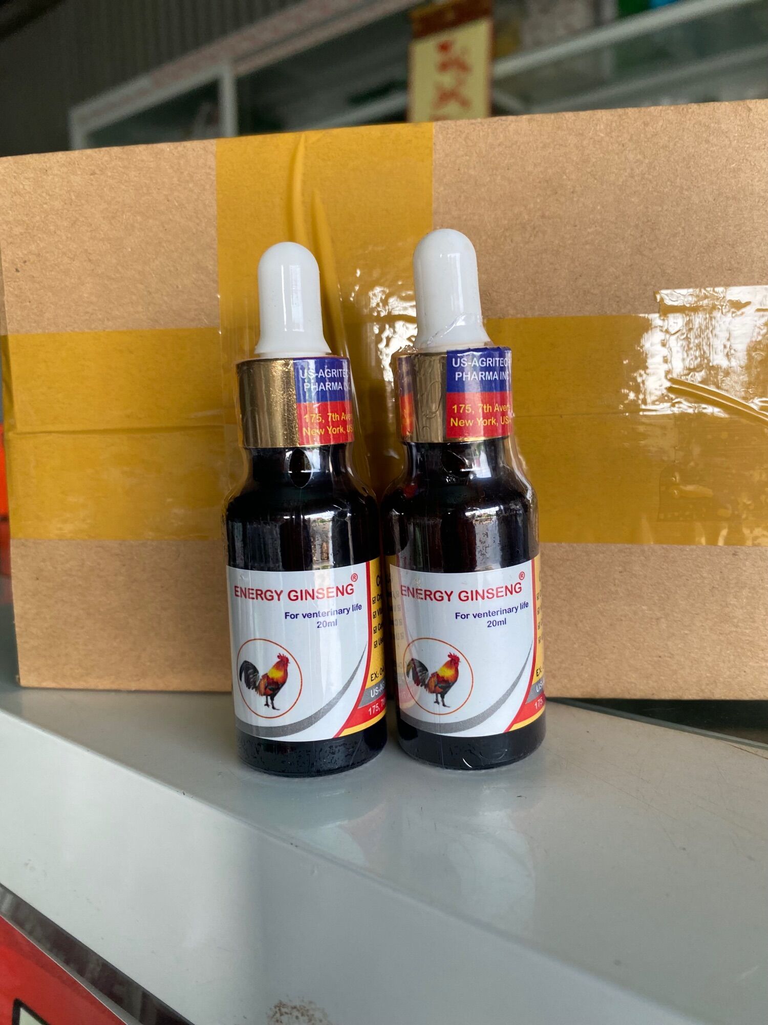 Energy ginseng dinh dưỡng cho gà lọ 20ml