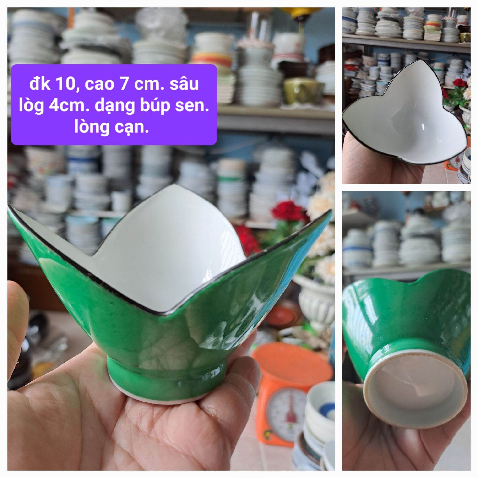 Chén chè, chén bánh bèo, chén chấm Gốm sứ nhật 2hand