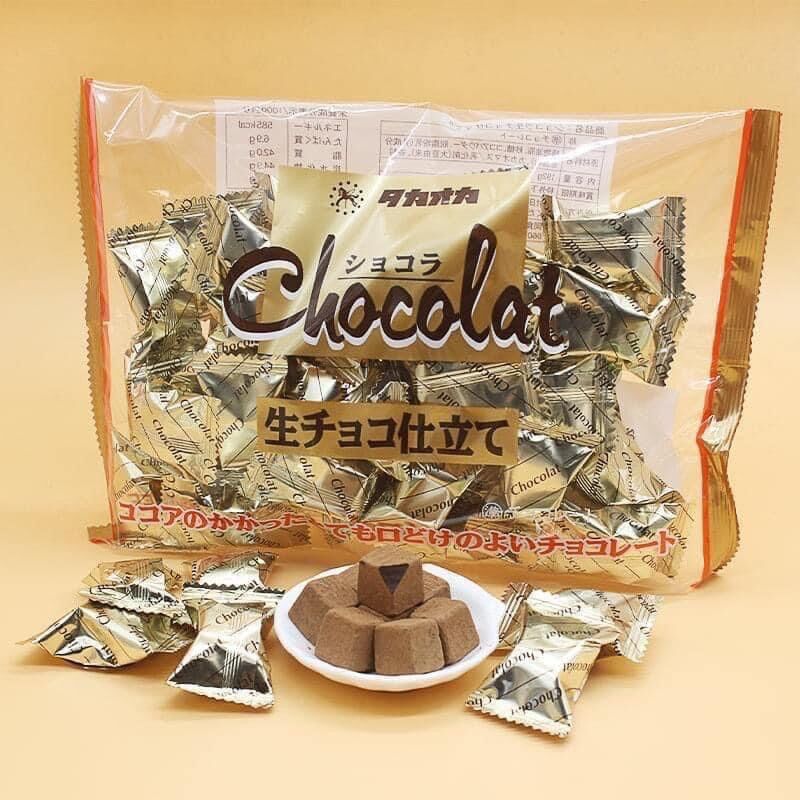 [CHOCOLATE TƯƠI] Takaoka Nhật Bản (Nama) - 02 vị Cacao & Matcha